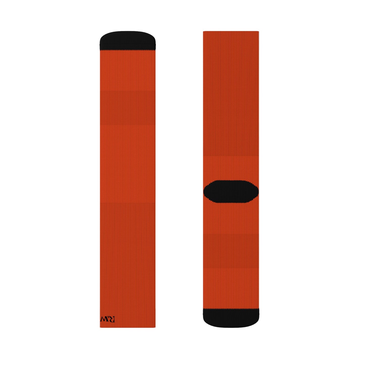 R&W Athletics Small Logo Socks - Rojo Rugiente I
