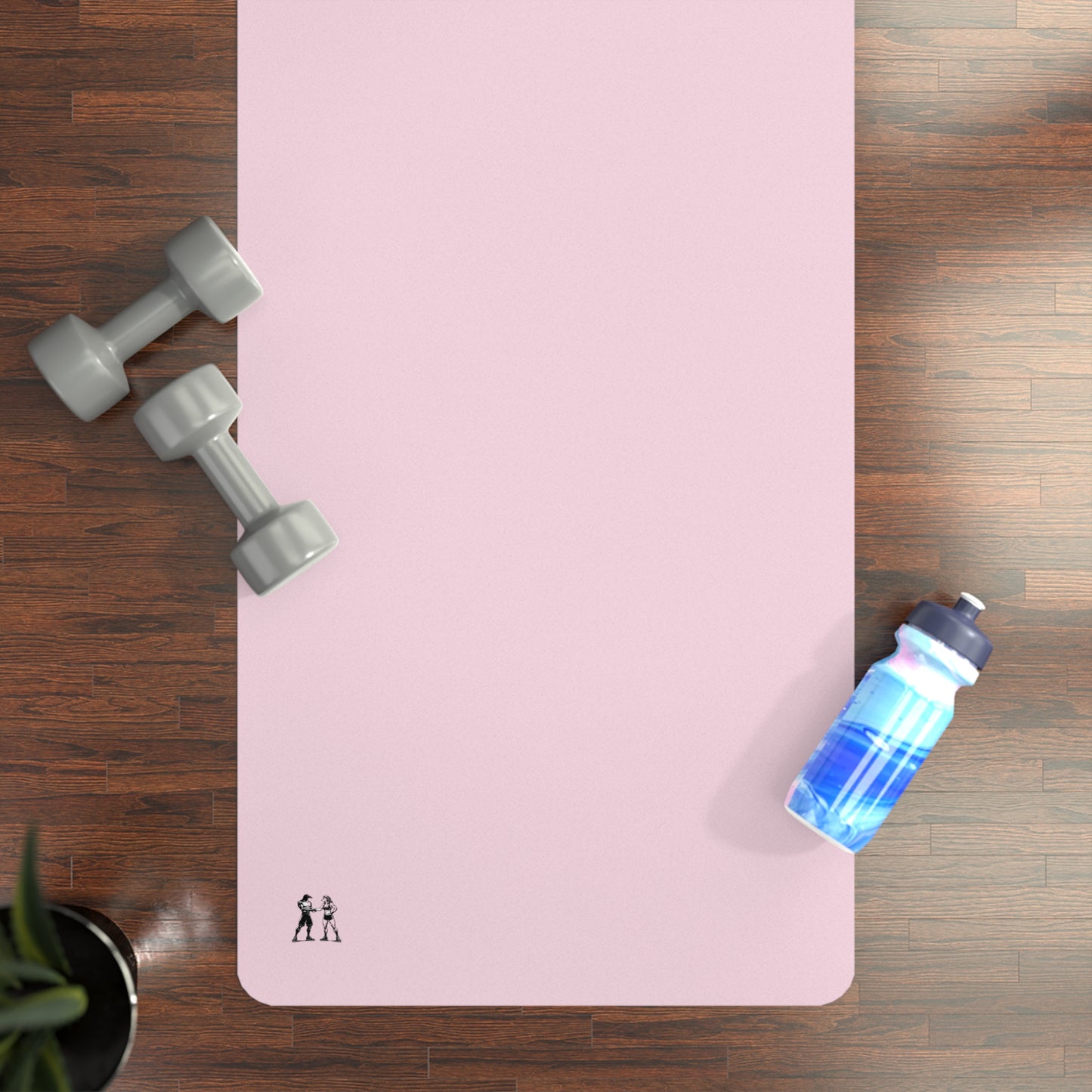 Rubber Yoga Mat — Minimal Performance Pink Yoga Mat