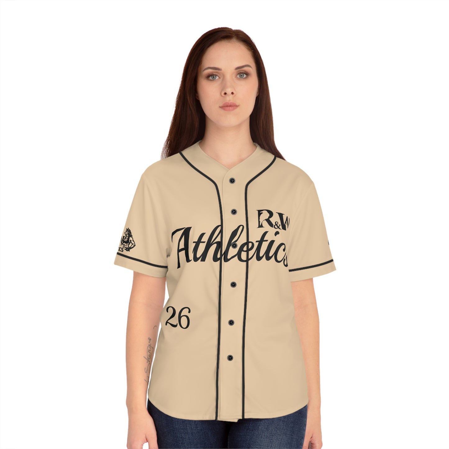 R&W Women's "Opening Day" Baseball Jersey — Dakar Dunes
