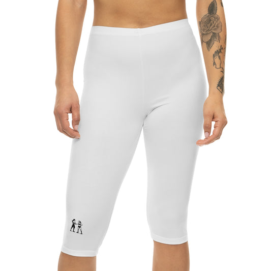 R&W Women's Capri Leggings — Minimalist Logo Panda