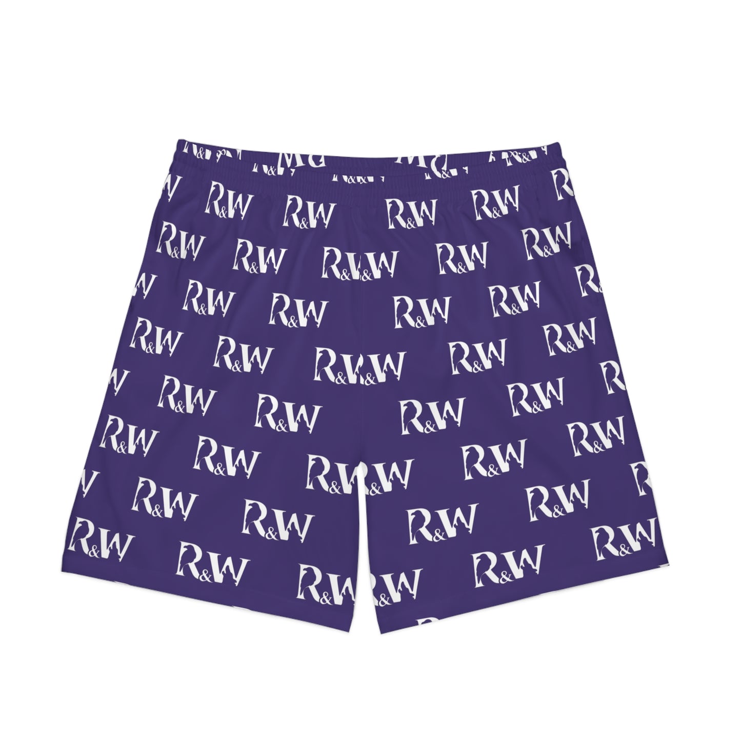 Men's Elastic Beach Shorts (Raven)