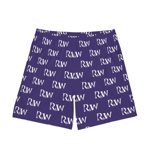 Men's Elastic Beach Shorts (Raven)