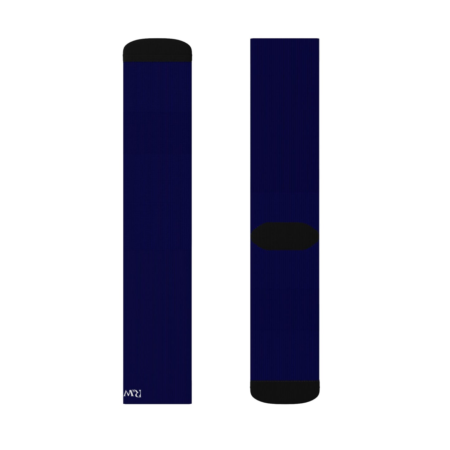 R&W Athletics Small Logo Socks - Noble Navy
