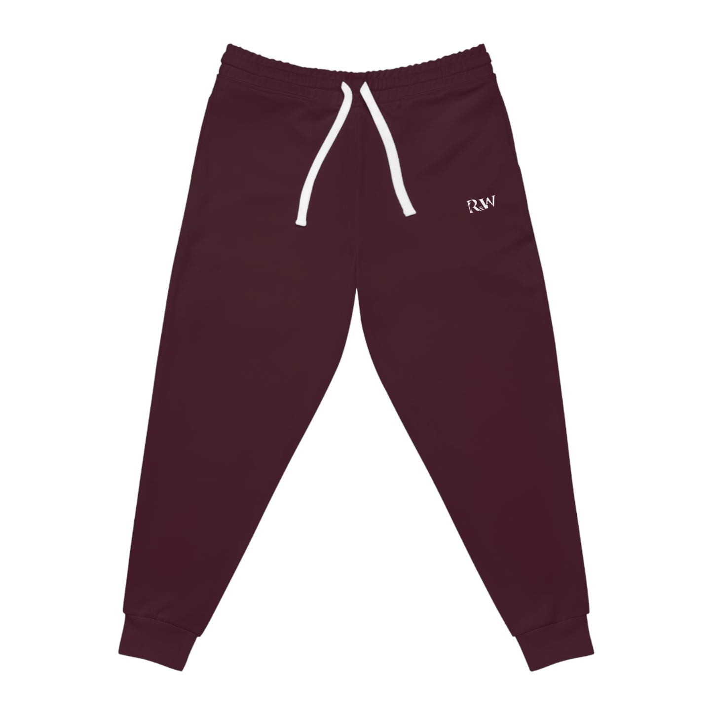 R&W Athletics Minimalist Logo Jogger Sweatpants (Vino Viejo)