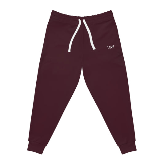 R&W Athletics Minimalist Logo Jogger Sweatpants (Vino Viejo)