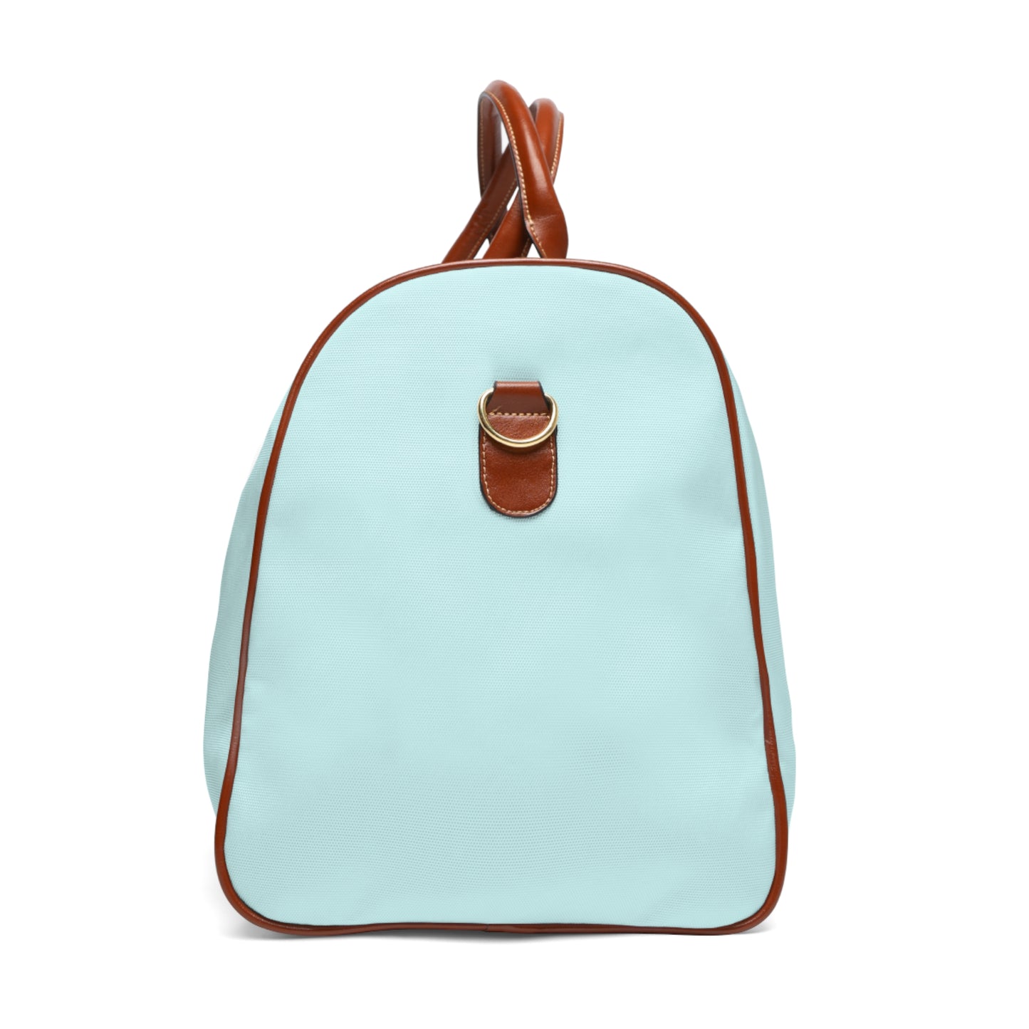 Copy of Monogram Waterproof Travel Duffle Bag – Bella Blanco with Brown Trim