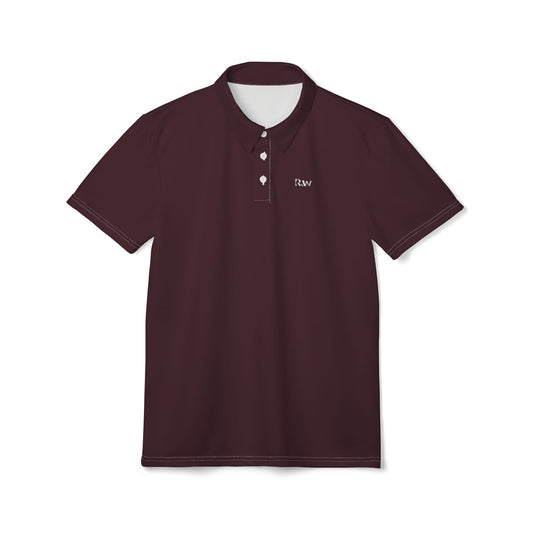 R&W Athletics Classic Polo—Vino Viejo