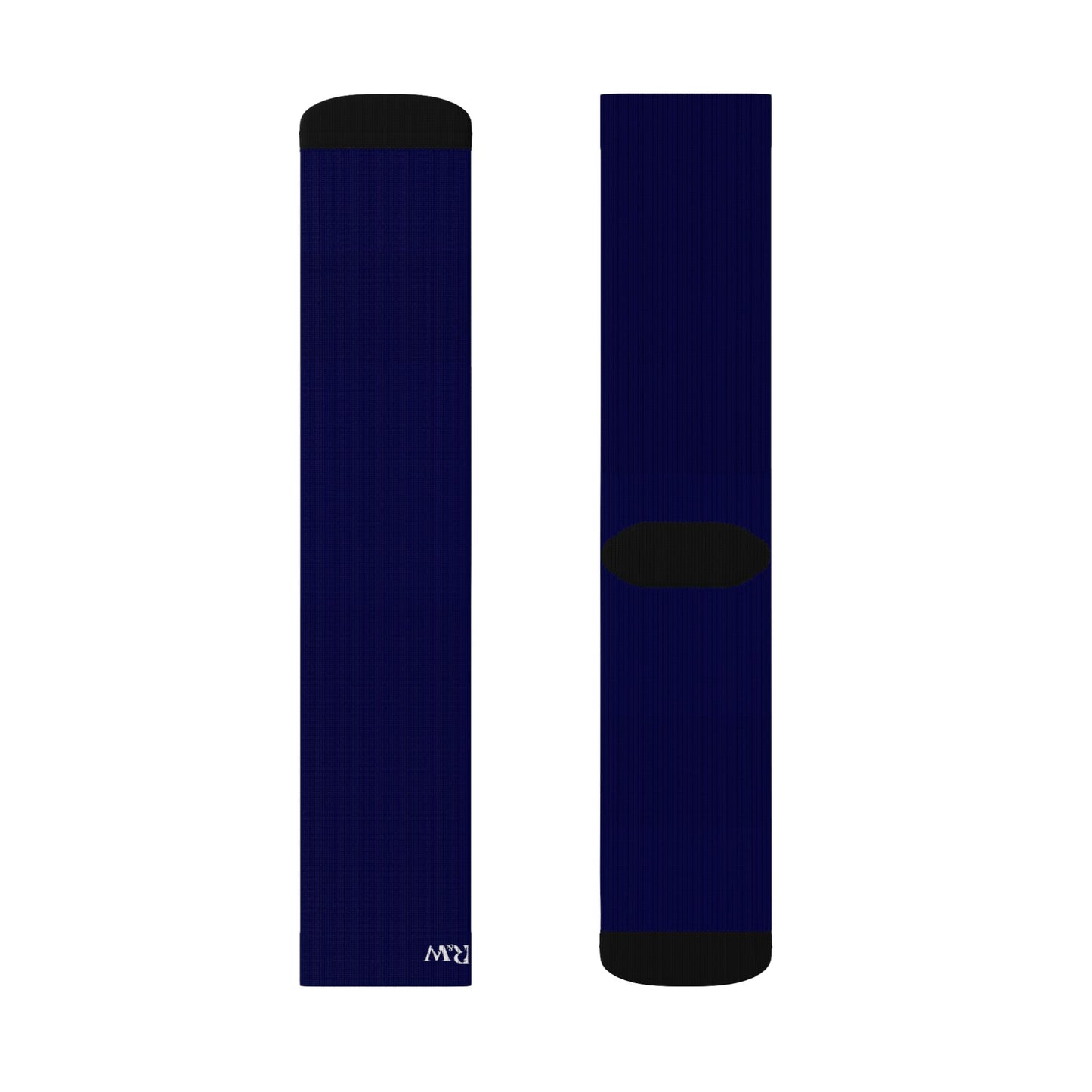 R&W Athletics Small Logo Socks - Noble Navy