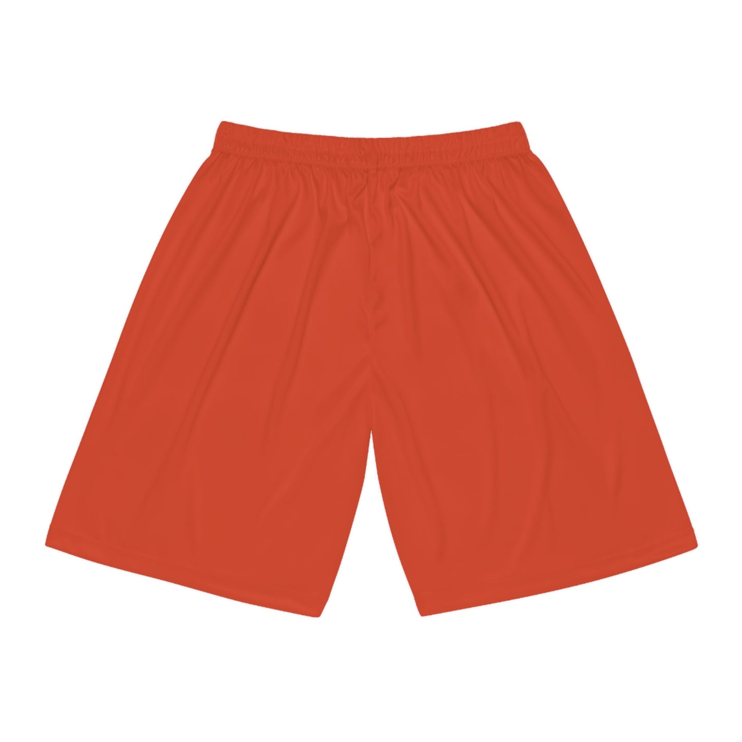 R&W Athletics Teamwork Logo Basketball Shorts—Rojo Rugiente II