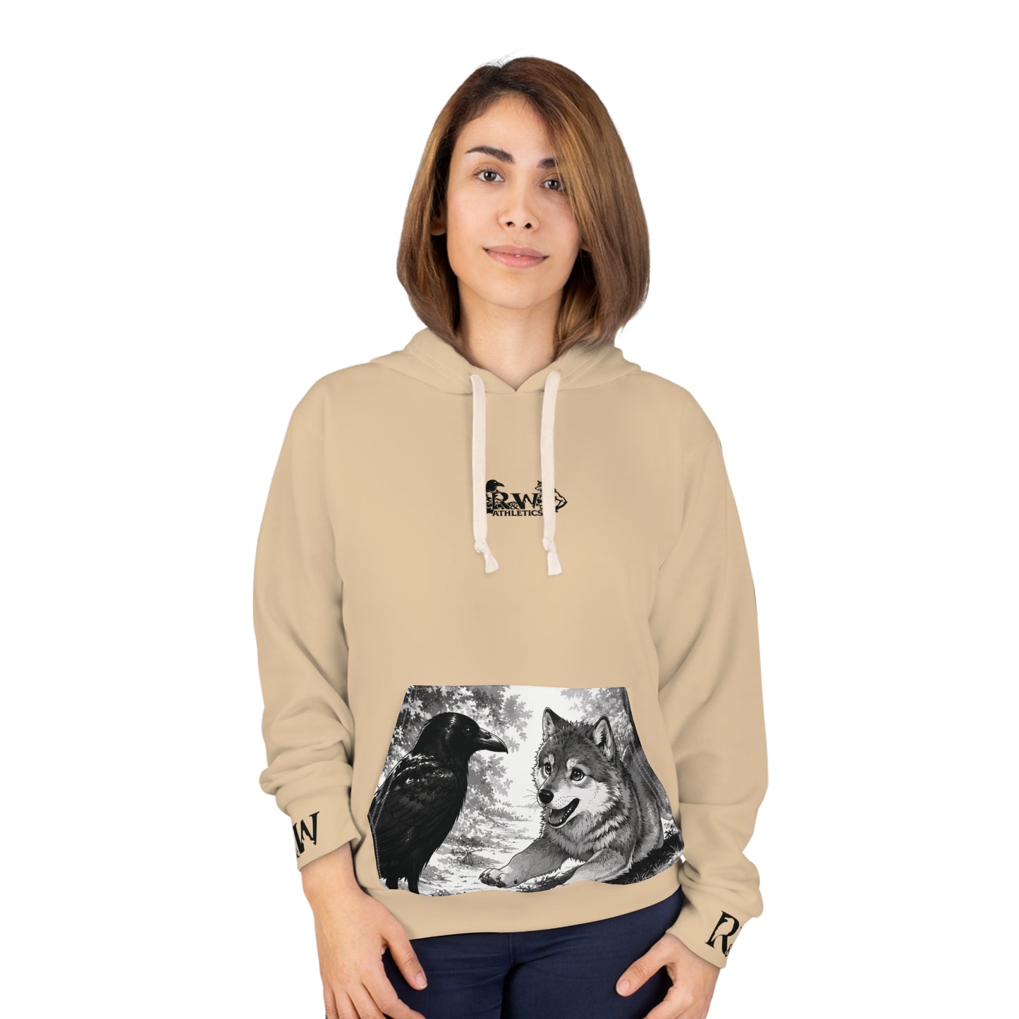R&W Athletics Graphic Hoodie — "Origin Story" Dakar Dunes Comic Panel Pullover