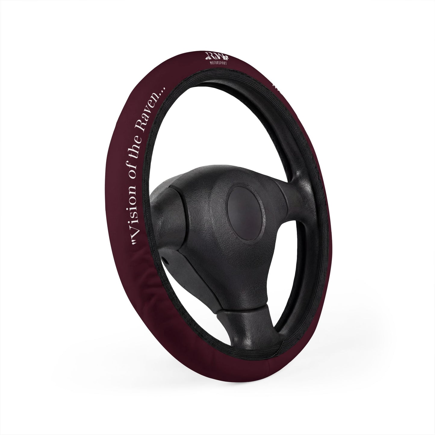 R&W Motorsport Team Motto "Vino Viejo" Steering Wheel Cover