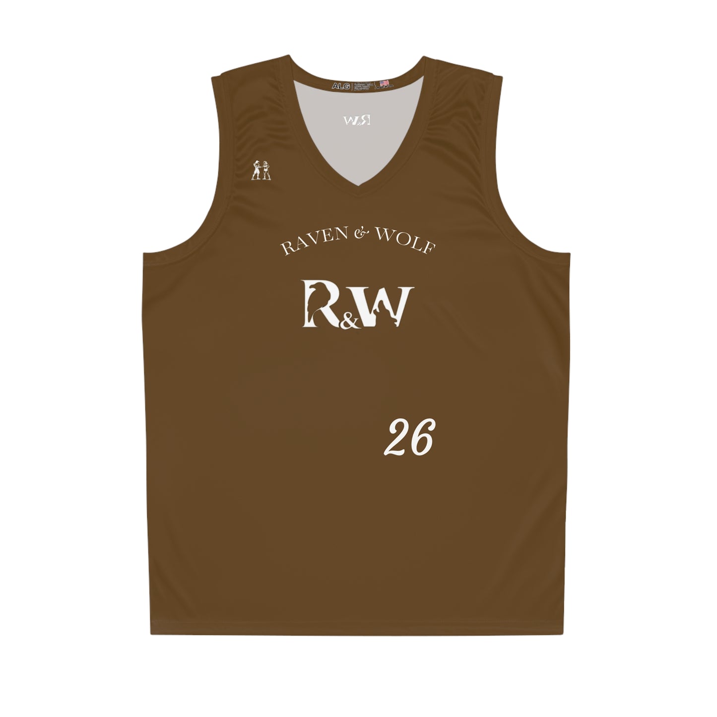 R&W Athletics "Tip Off" Basketball Jersey – Maduro Marrón