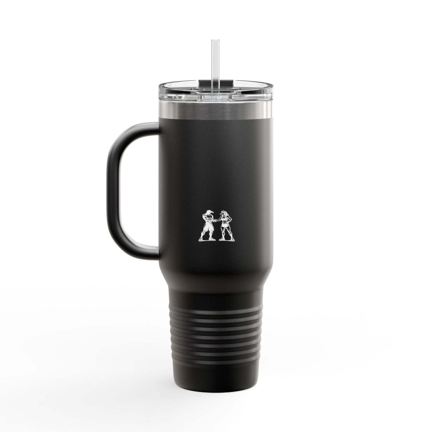 40oz Insulated Travel Mug — R&W Monogram Stainless Tumbler