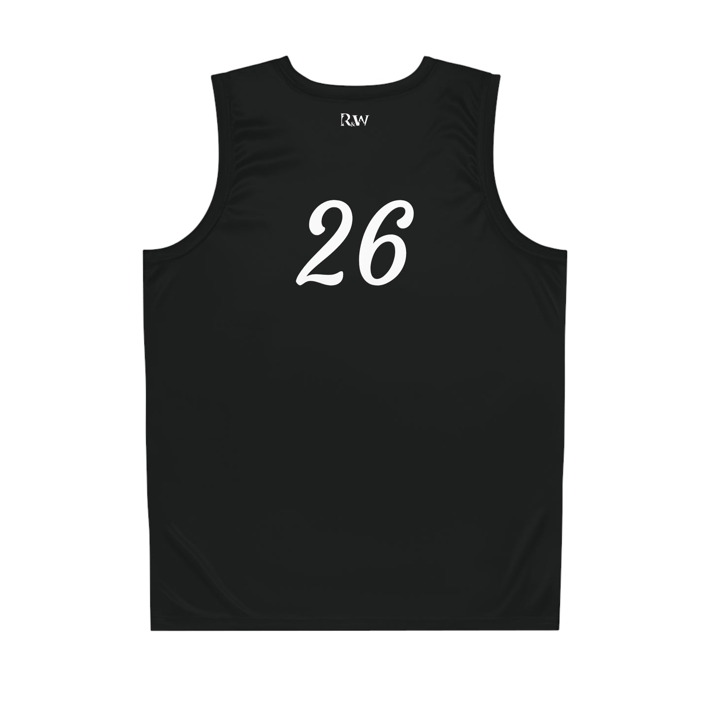 R&W Athletics "Tip Off" Basketball Jersey – Tarmac Black