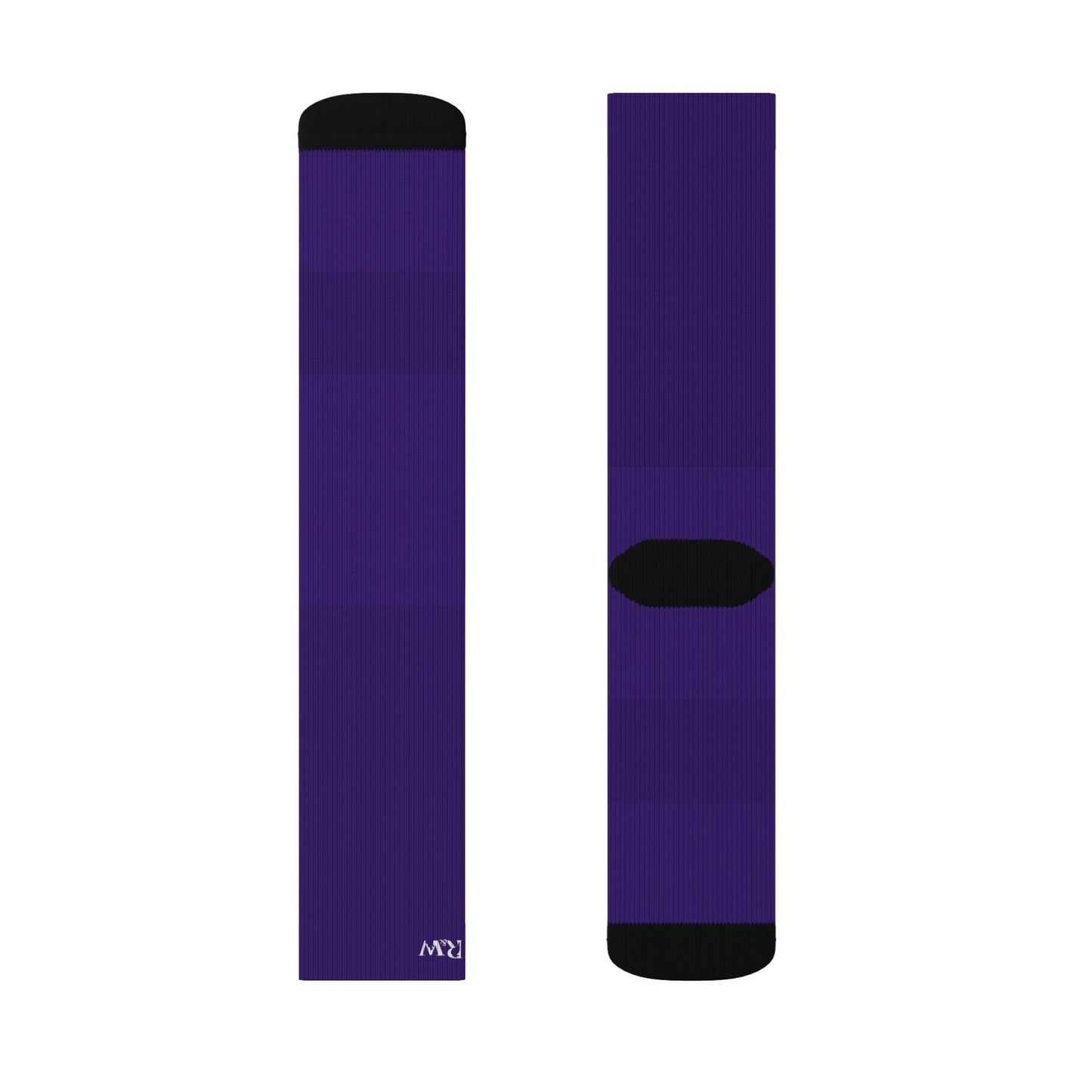 R&W Athletics Small Logo Socks - Raven