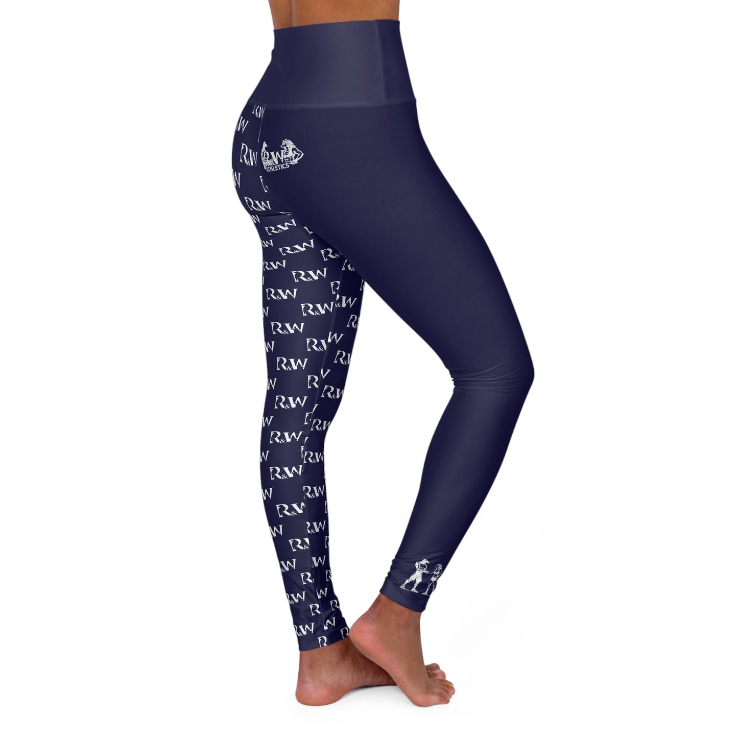 R&W Women's High-Waisted Yoga Leggings — Noble Navy