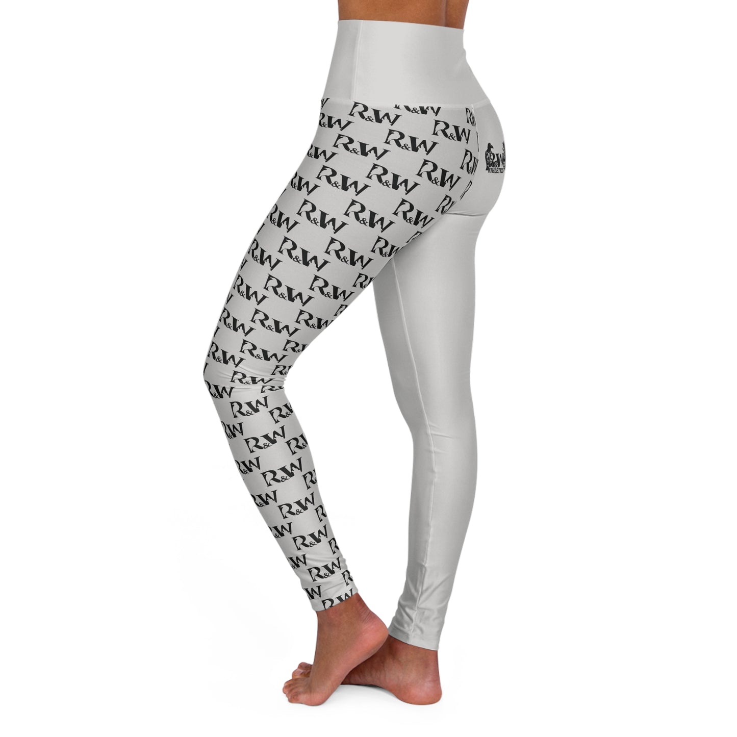 R&W Women's High-Waisted Yoga Leggings — Wolf Grey
