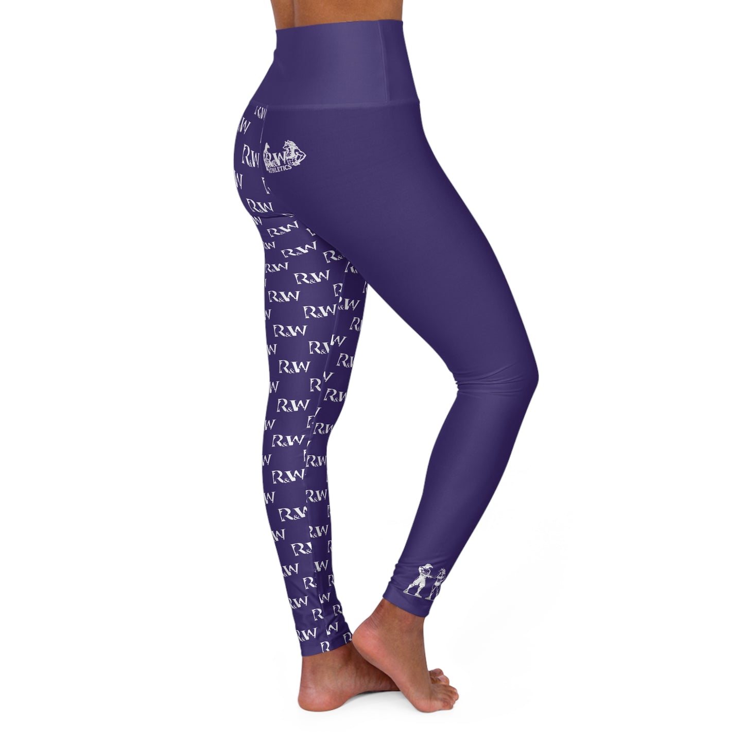 R&W Women's High-Waisted Yoga Leggings — Raven