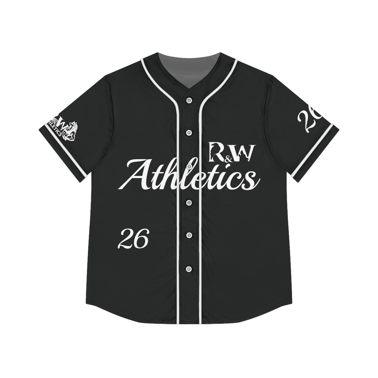 R&W Women's "Opening Day" Baseball Jersey — Tarmac Black