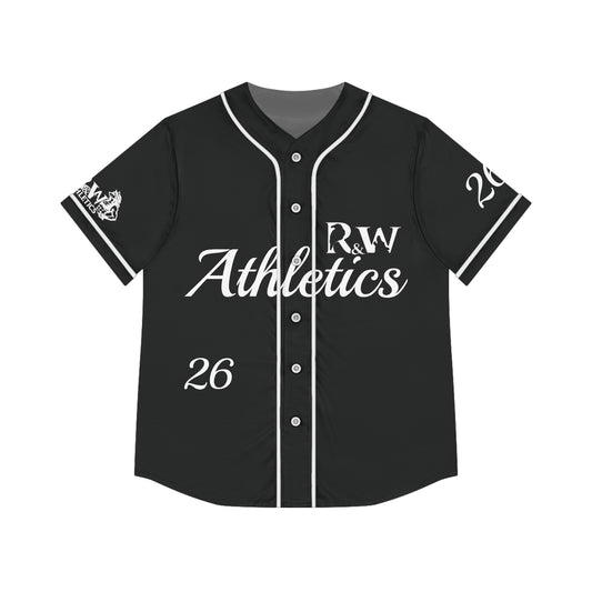 R&W Women's "Opening Day" Baseball Jersey — Tarmac Black