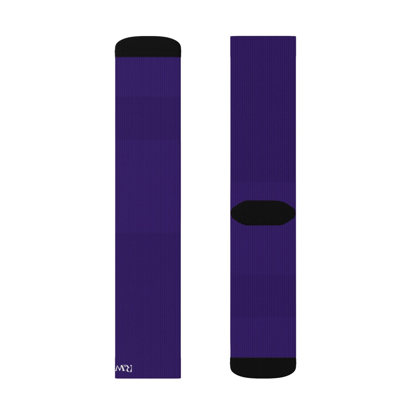 R&W Athletics Small Logo Socks - Raven