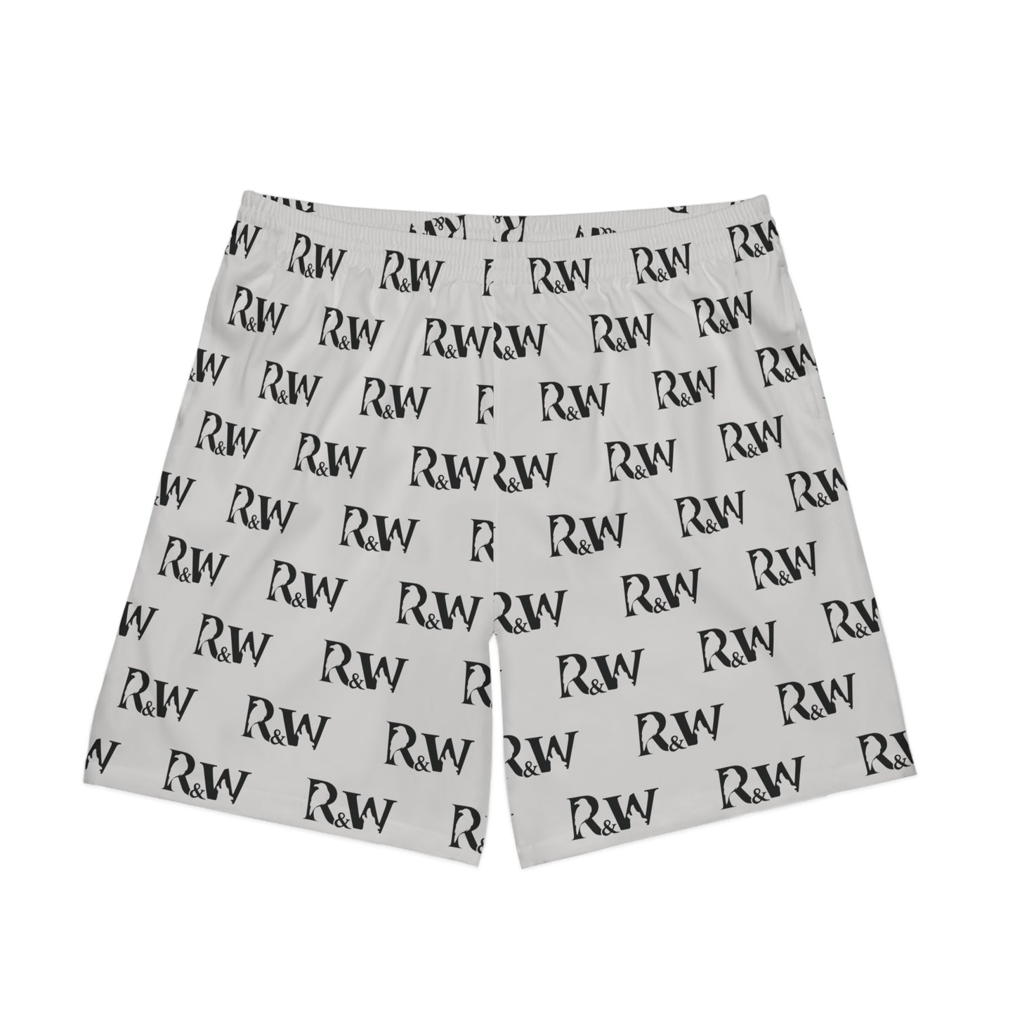 Men's Elastic Beach Shorts (Wolf Grey)