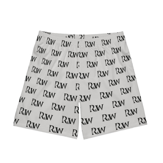 Men's Elastic Beach Shorts (Wolf Grey)