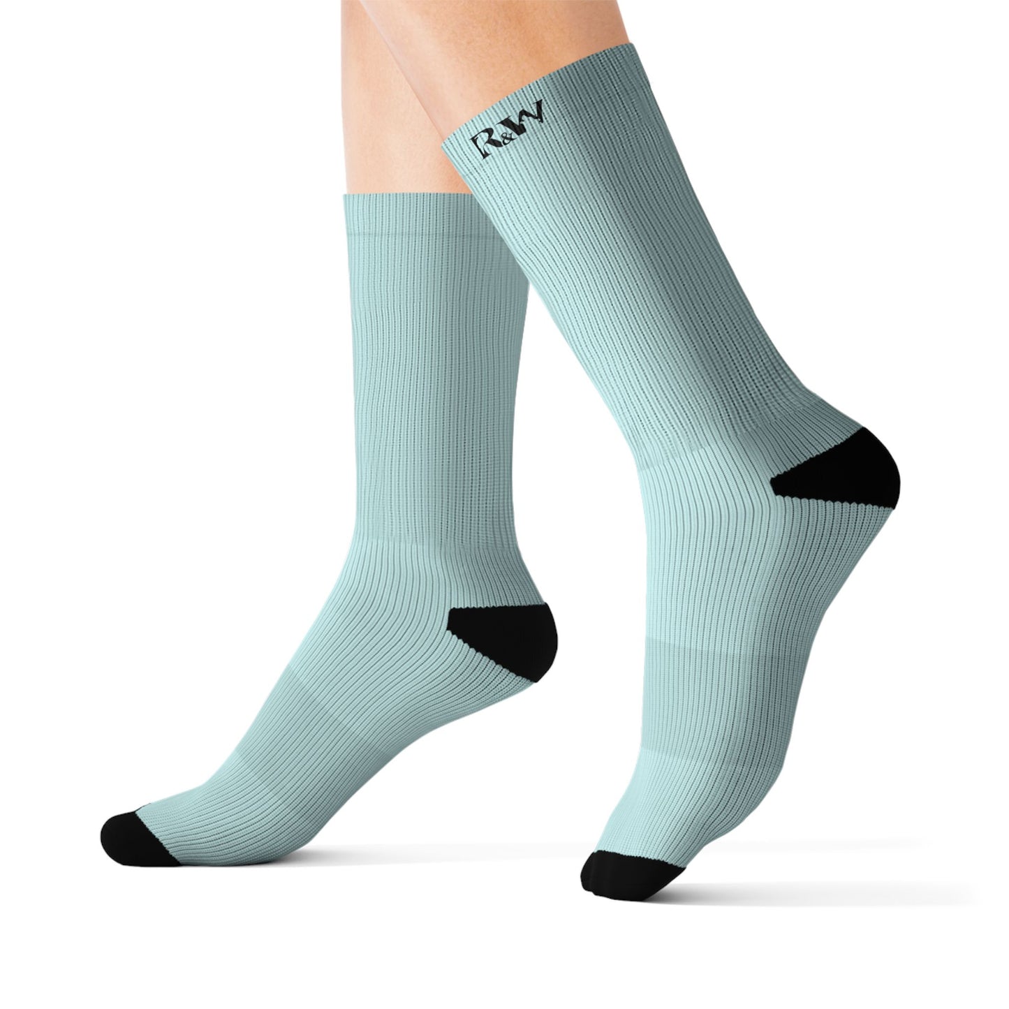 R&W Athletics Small Logo Socks - Horizon