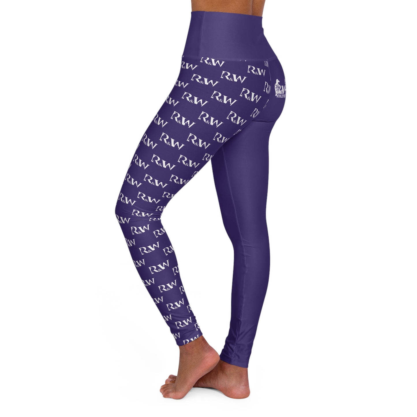 R&W Women's High-Waisted Yoga Leggings — Raven