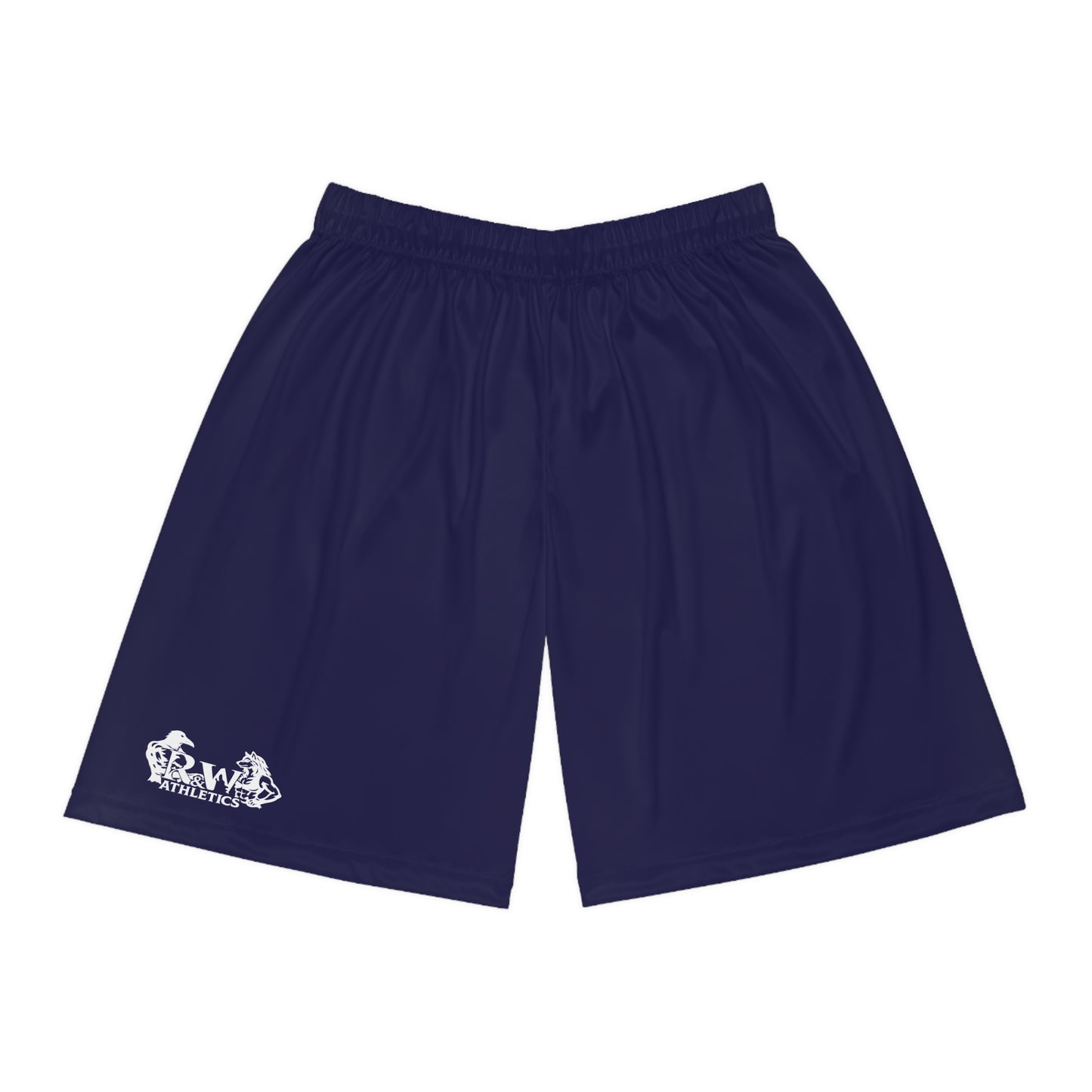 R&W Athletics Teamwork Logo Basketball Shorts—Noble Navy