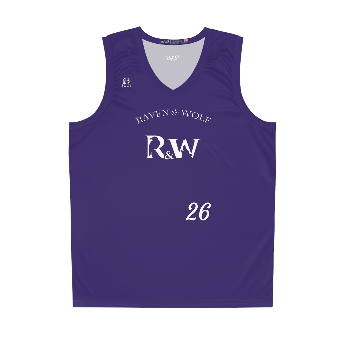 R&W Athletics "Tip Off" Basketball Jersey – Raven
