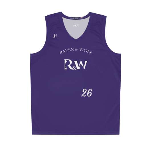 R&W Athletics "Tip Off" Basketball Jersey – Raven