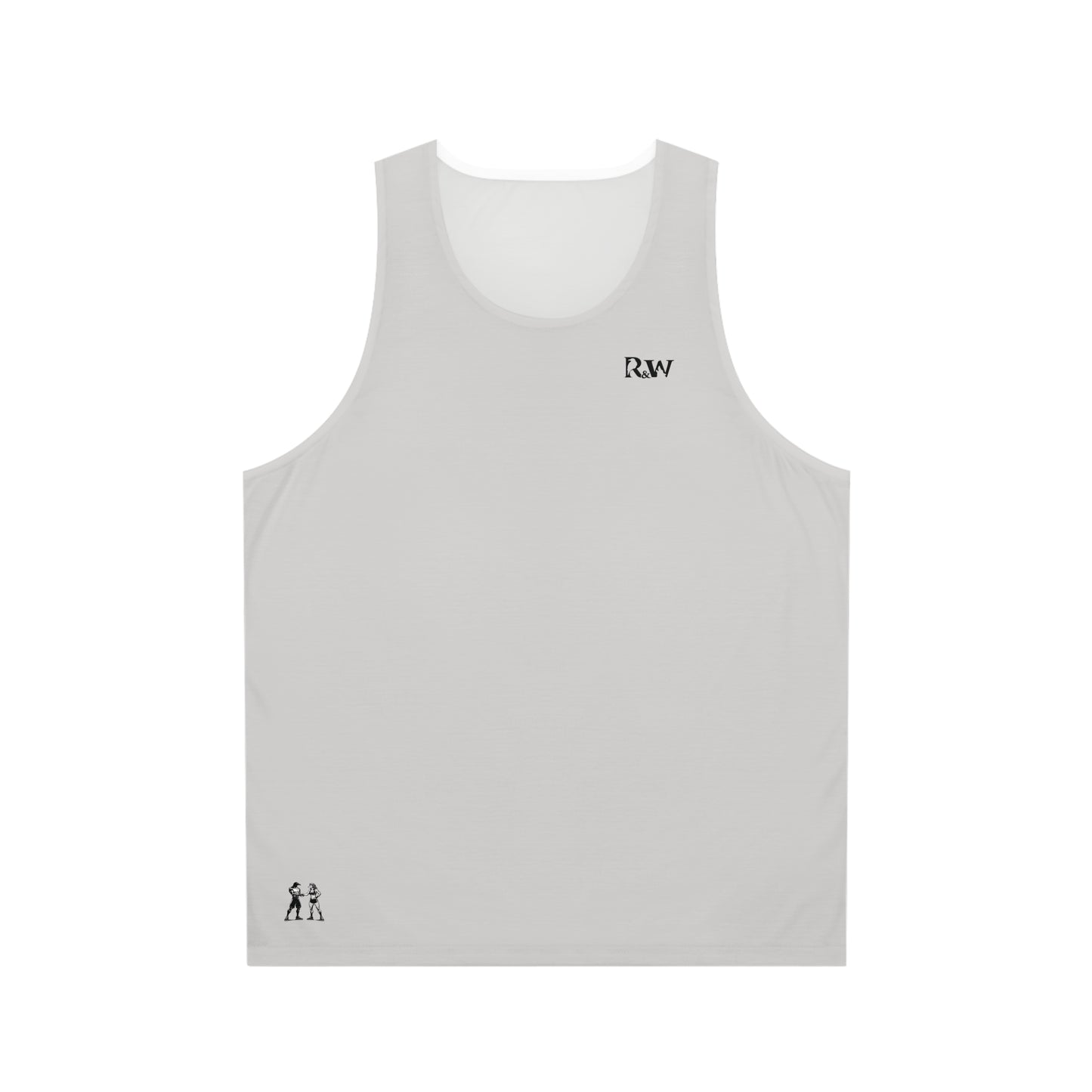 R&W Athletics Unisex Minimalist Tank Top — Wolf Grey