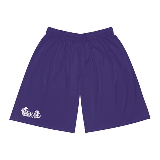 R&W Athletics Teamwork Logo Basketball Shorts—Raven
