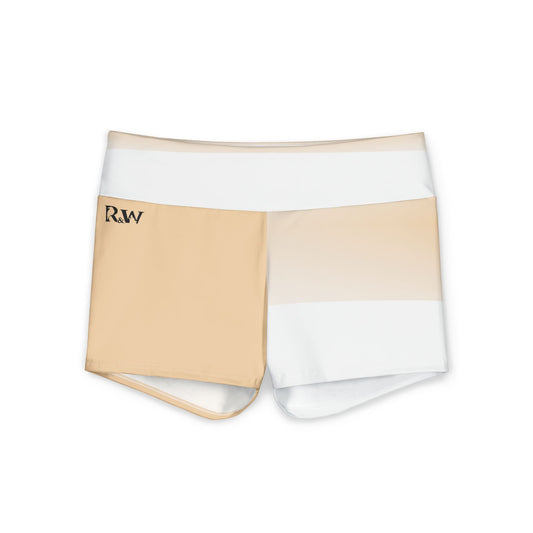 R&W Women's Lightweight Yoga Shorts - Dakar Dunes