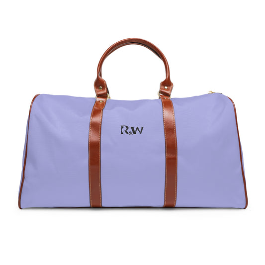 Monogram Waterproof Travel Duffle Bag – Amore II with Brown Trim