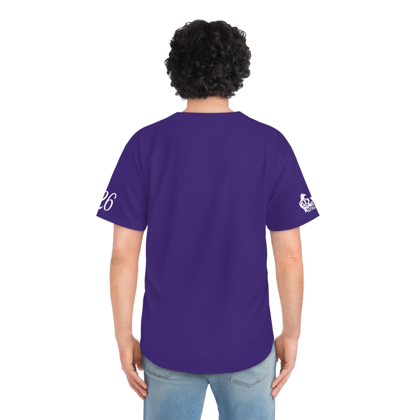 R&W Athletics Men's "Opening Day" Baseball Jersey — Raven