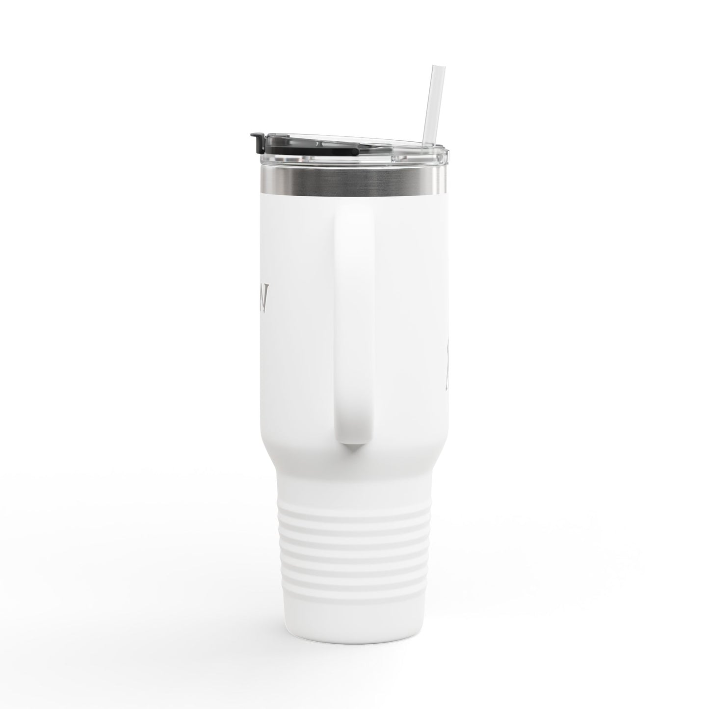 40oz Insulated Travel Mug — R&W Monogram Stainless Tumbler