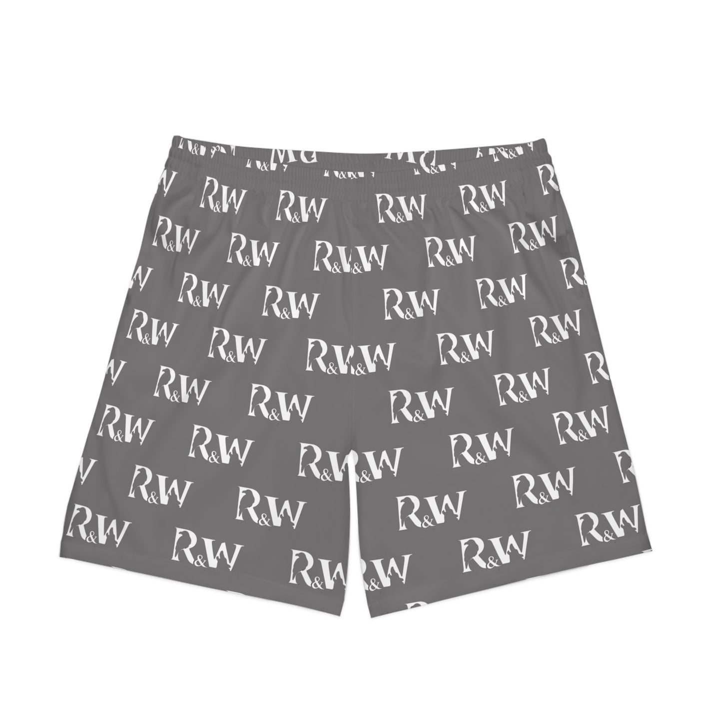 Men's Elastic Beach Shorts (Asphalt Grey)