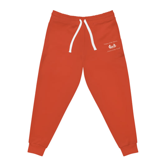 R&W Athletics Jogger Sweatpants "Origin Story" (Rojo Rugiente II)