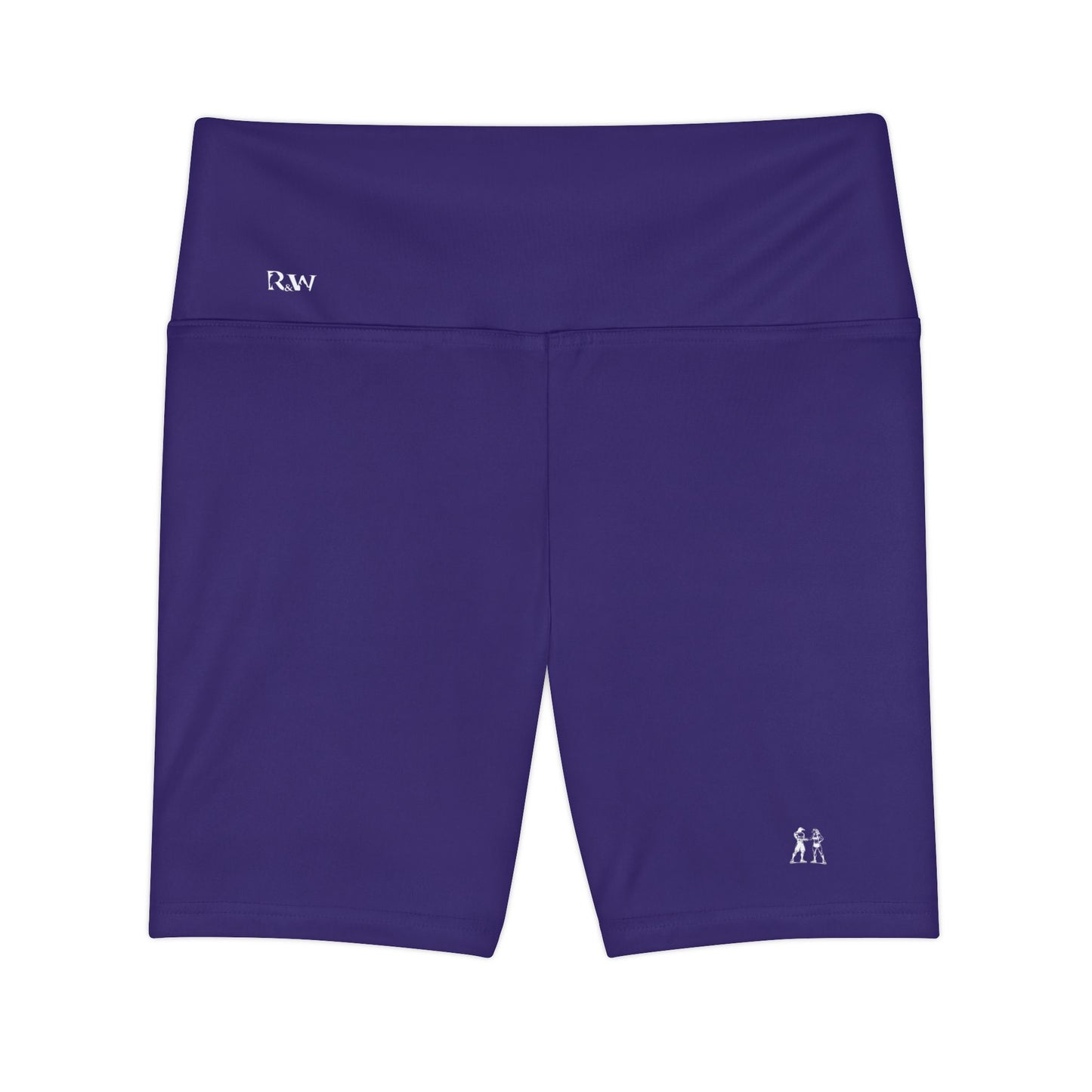 Women's Raven High-Waist Workout Shorts — Minimal Fitness Biker Shorts