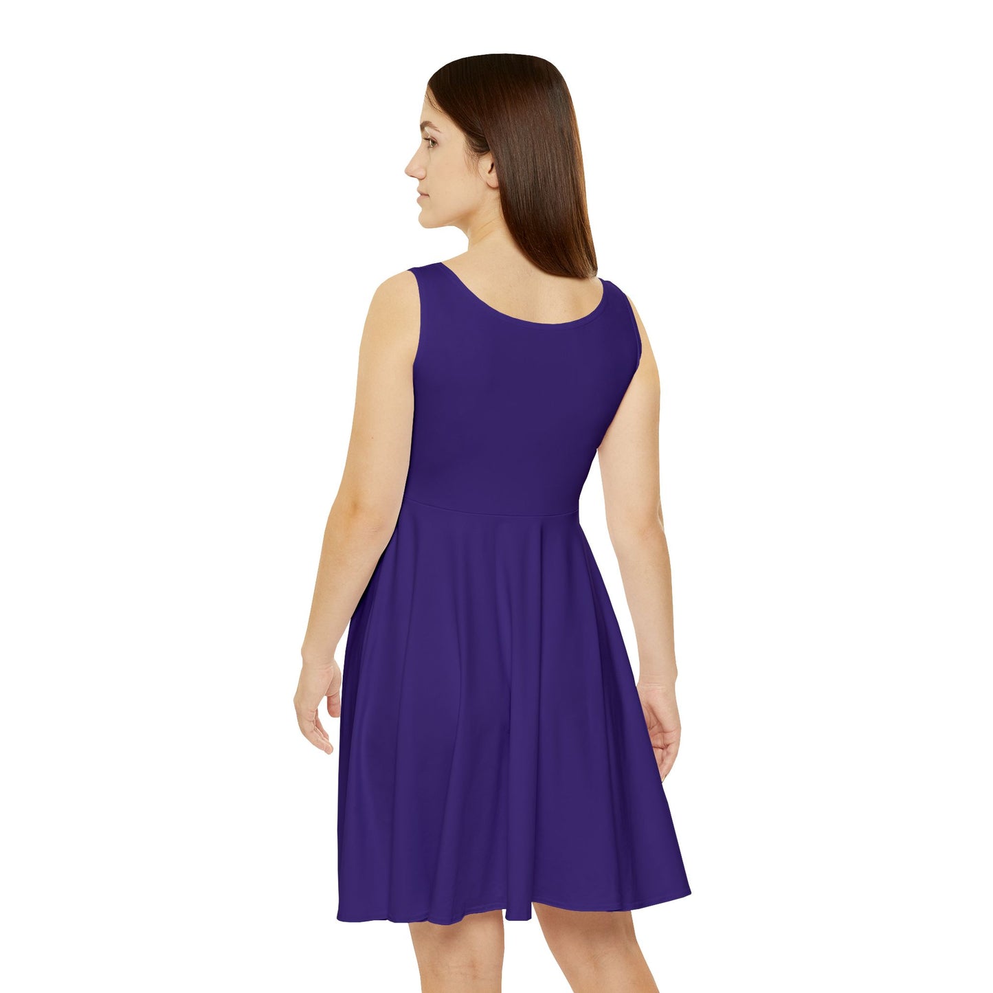 Raven Women's Skater Dress — Classic Scoop Neck A-Line Summer Dress
