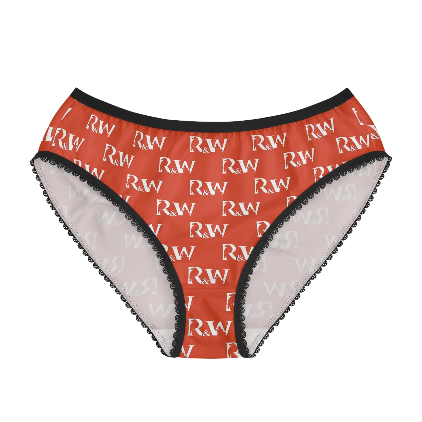Women's Pattern Briefs — Rojo Rugiente II