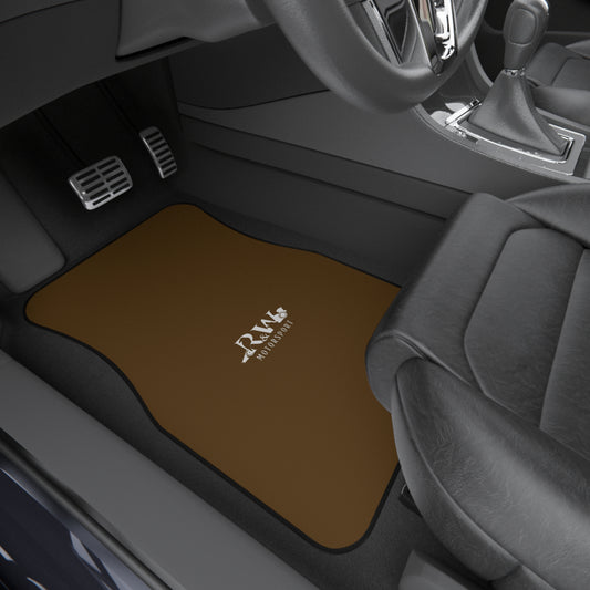 R&W Motorsport Front Car Mats – Maduro Marrón (Front Pair Only)