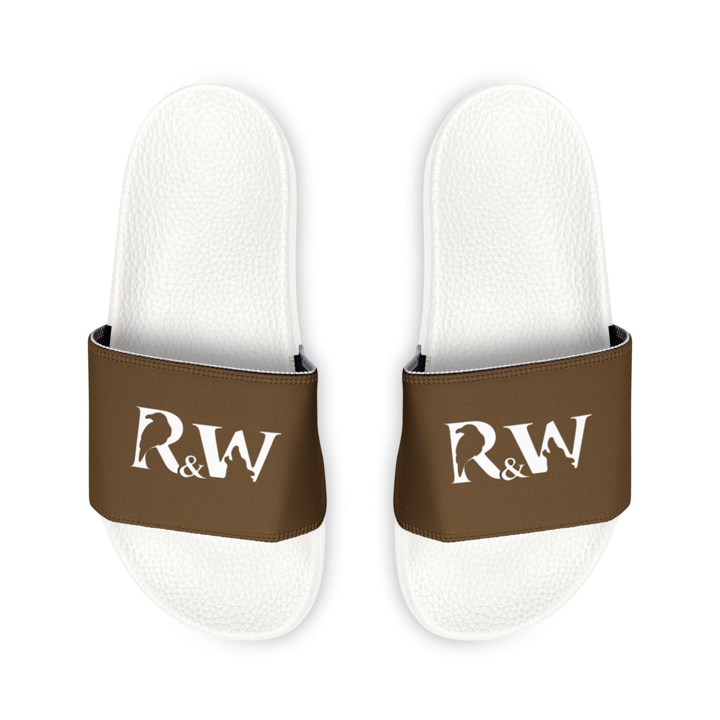 R&W Women's Slide Sandals — Maduro Marrón Casual Pool & Beach Slides