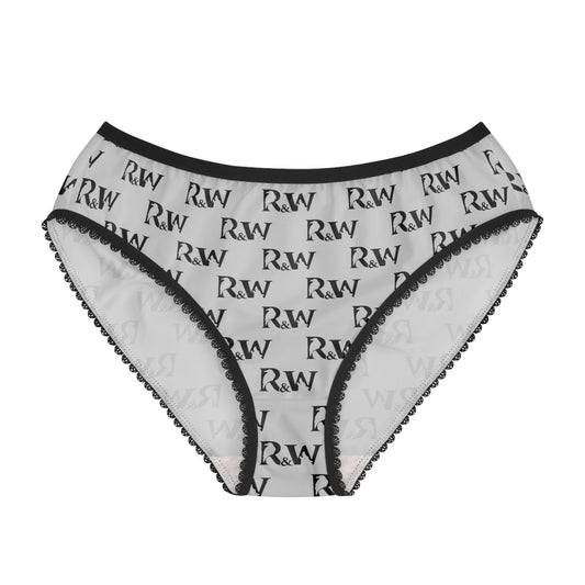 Women's Pattern Briefs — Wolf Grey