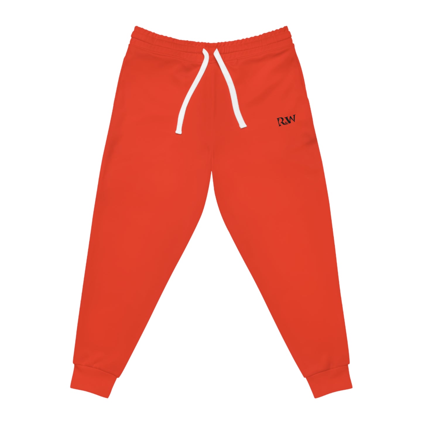 R&W Athletics Minimalist Logo Jogger Sweatpants (Rojo Rugiente I)