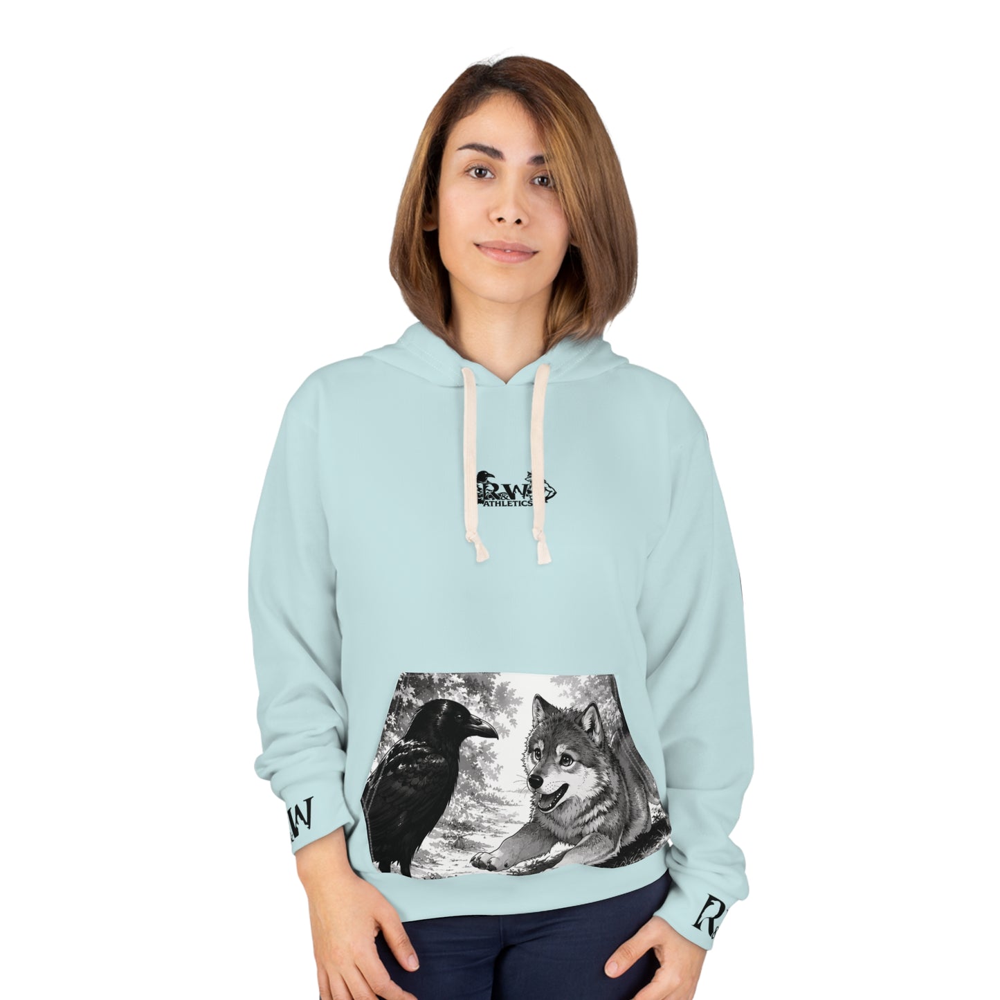 R&W Athletics Graphic Hoodie — "Origin Story" Horizon I Comic Panel Pullover