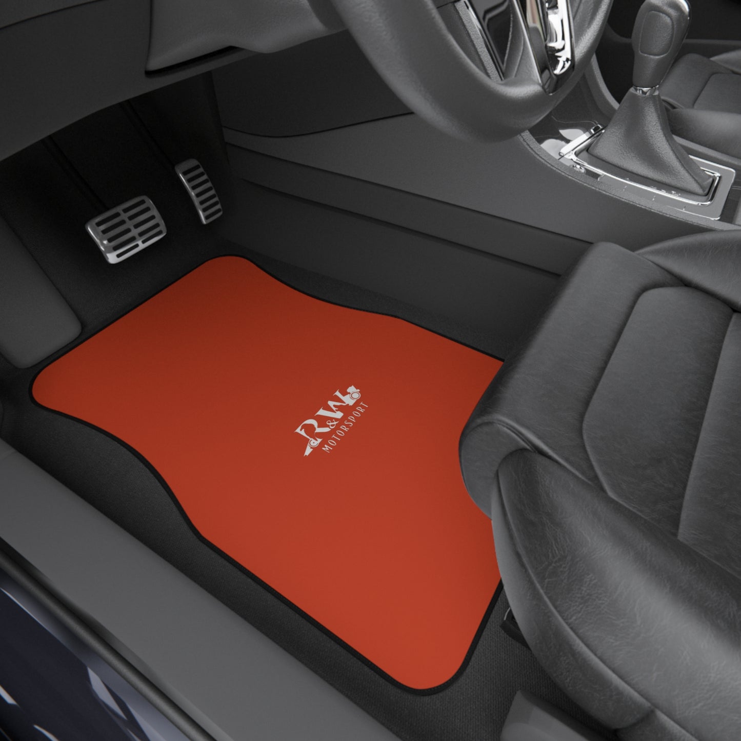 R&W Motorsport Front Car Mats – Rojo Rugiente II (Front Pair Only)