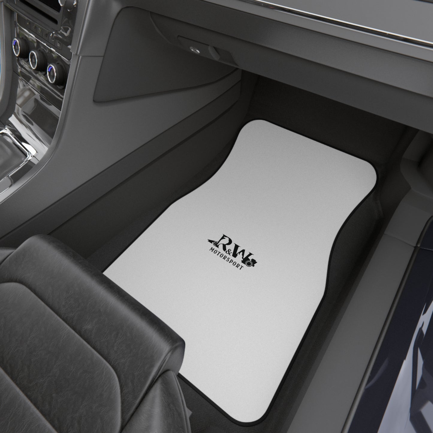 Motorsport Front Car Mats – Panda (Front Pair Only)